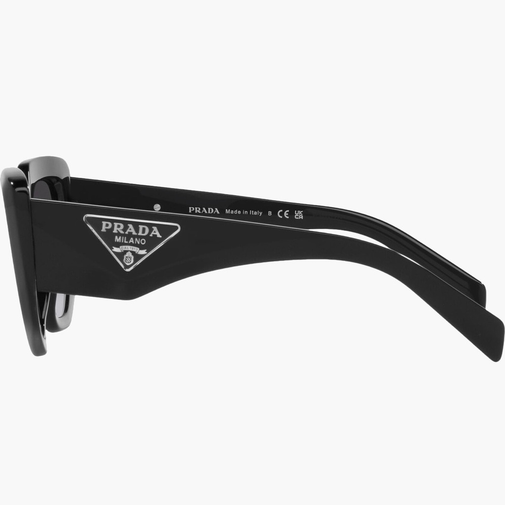 Prada Black Geometric Sunglasses - Picture 3 of 8